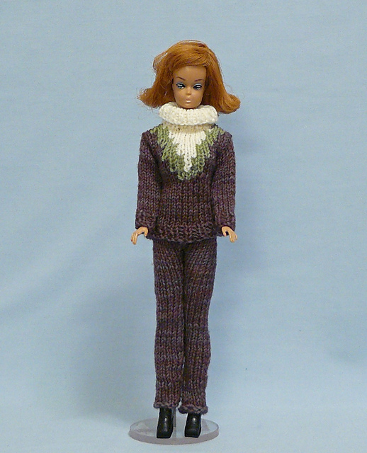 Doll's Ski Set