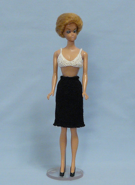 Jean - 4 Needle Slim Skirt