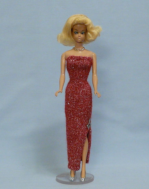 Doll's Strapless Gown