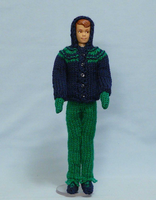 Doll's Ski Outfit
