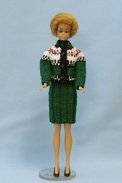Doll's Sweater Set