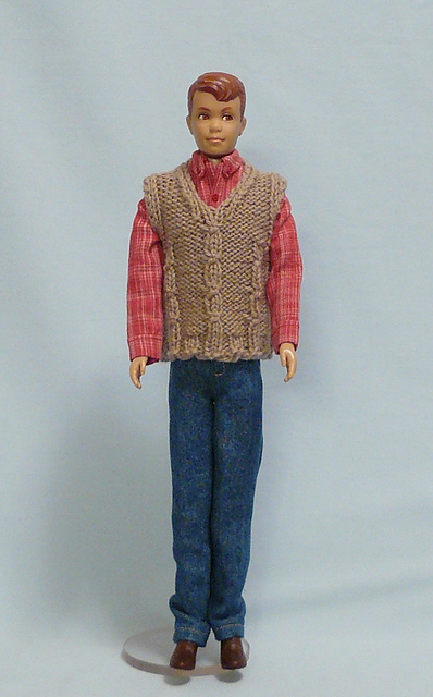 Mock-Cable Sweater
