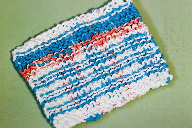 Amazing Plaid Dishcloth