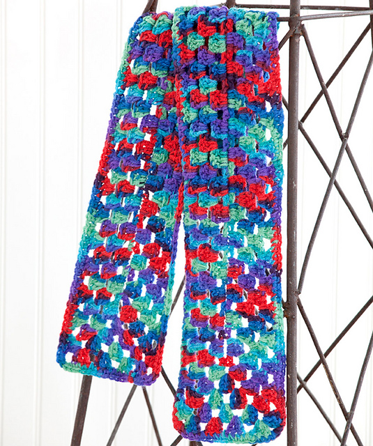 One Warm Coat Crochet Scarf