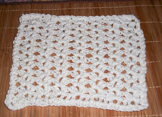 Little Fish Scale Dishcloth