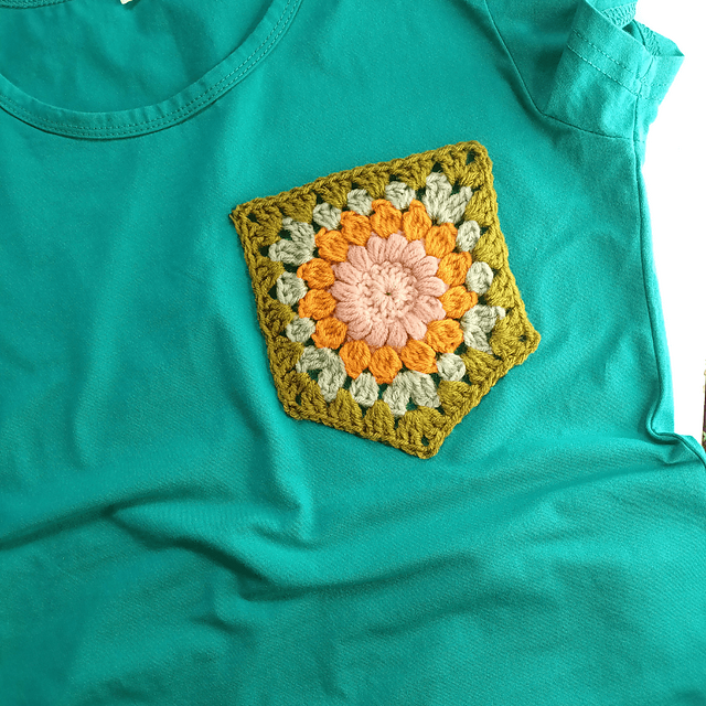 Sunflower Patch Pocket