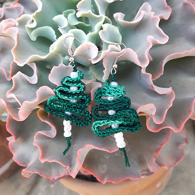 Christmas Tree Earrings