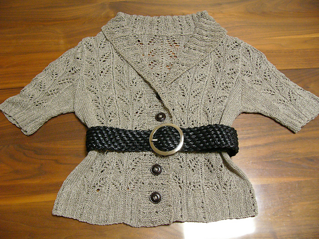 #7　Short sleeve cardigan