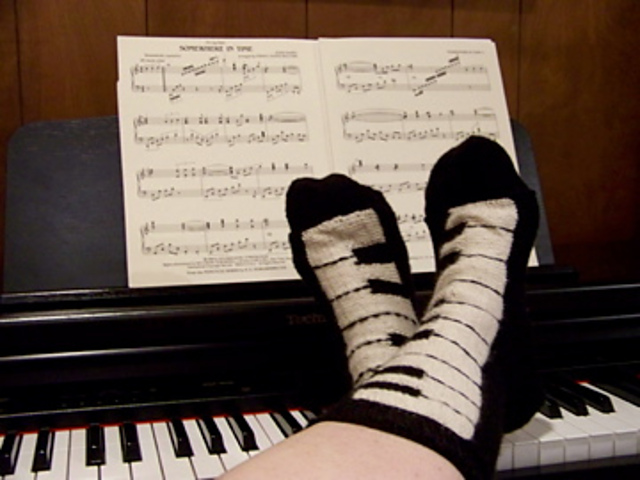 Pianissimo Keyboard Socks