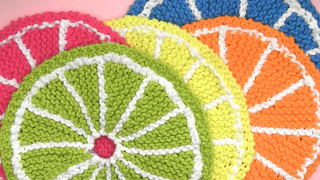 Ravelry: Fruit Citrus Slice Dishcloth pattern by Kristen McDonnell ravelry-fruit-citrus-slice-dishcloth-pattern-by-kristen-mcdonnell