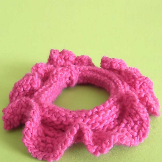 Hair Scrunchies with Ruffles