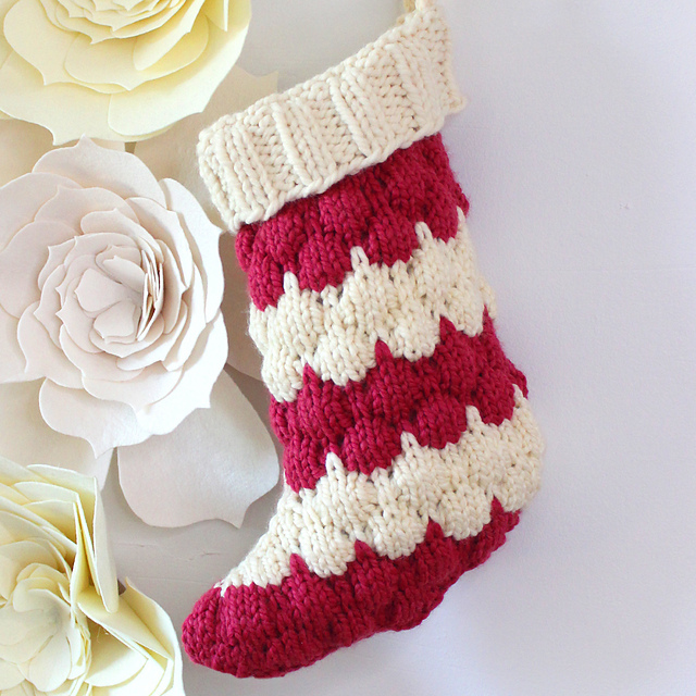 Bubble Christmas Stocking