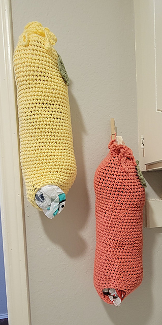 Citrus Plastic Bag Holder