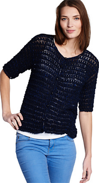 2319BC Jacket with textured pattern