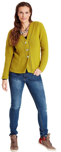 BC2403 Garter Stitch Cardigan