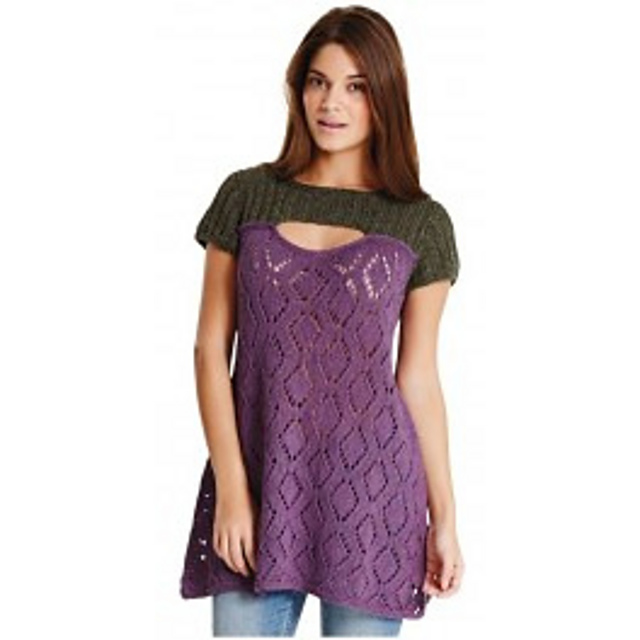 2374BC - Lacy Tunic