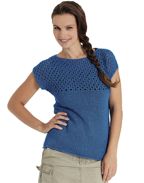 BC2430 T-shirt med nemt netmønster