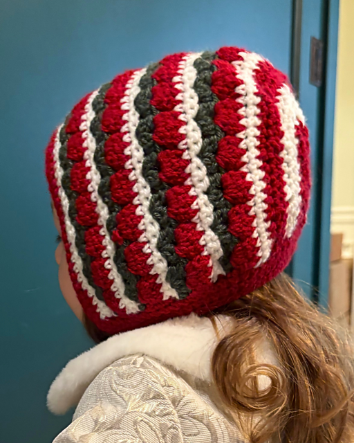 Christmas Bloom Bonnet