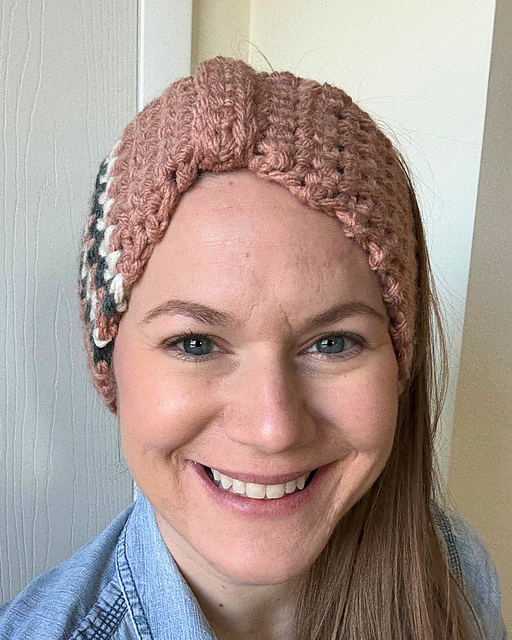 Linen Stripe Headband
