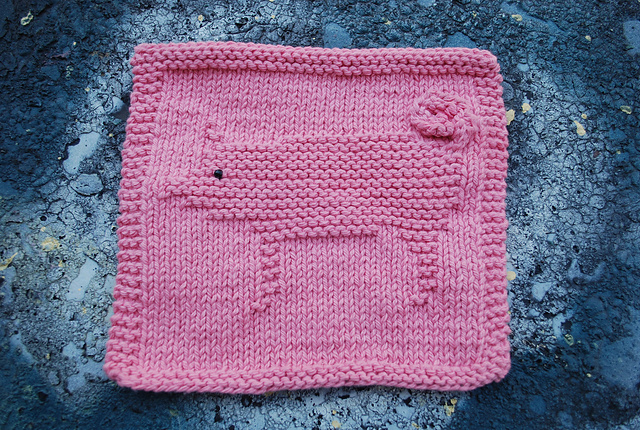 Squiggles the Pig Cloth