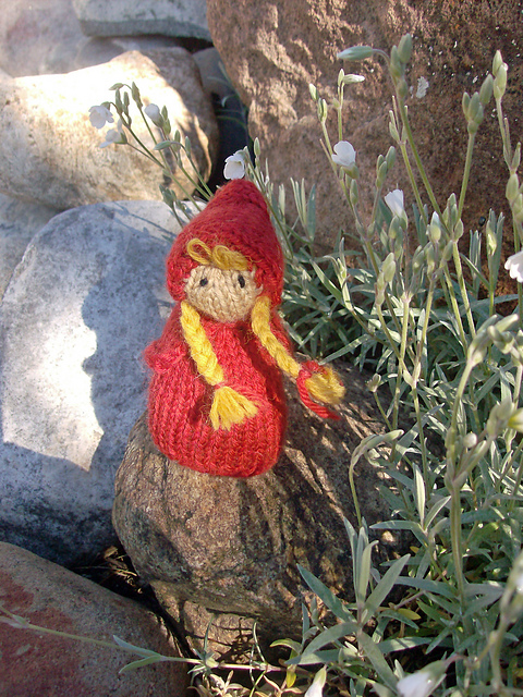 Reversible Little Red Riding Hood and Wolf