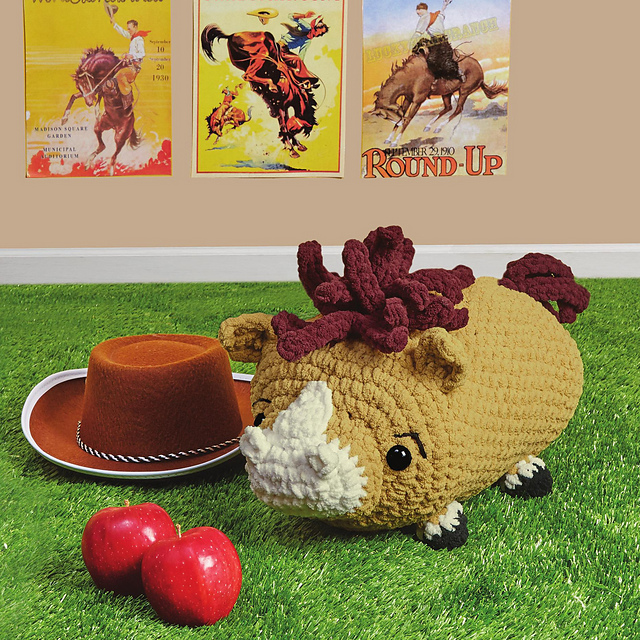 Preston Pony Critter Pillow