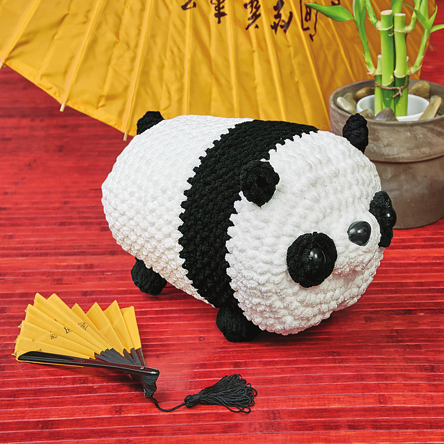 Polly Panda Critter Pillow