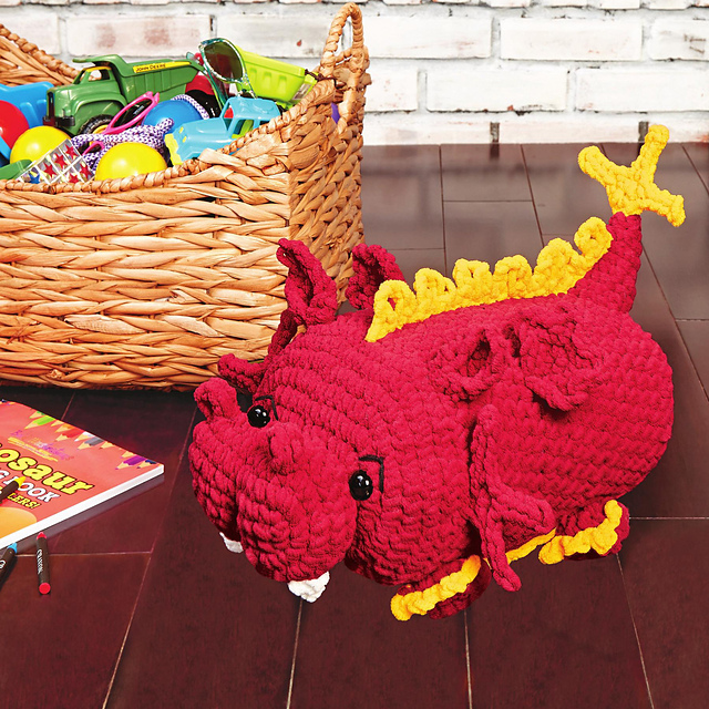 Draco Dragon Critter Pillow