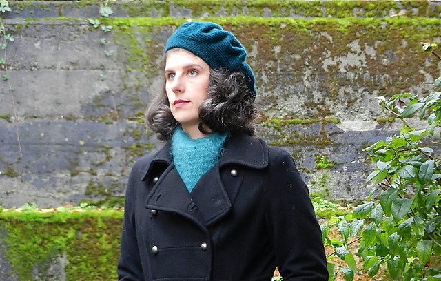 #55 Crocheted Basque Beret