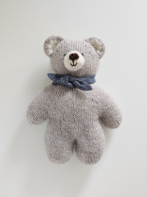 Bear Toy with Scarf