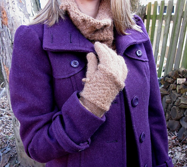 Plaited Warmth 3-in-1 gloves