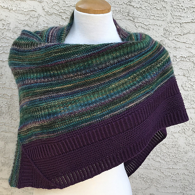 Pine Forest Shawl