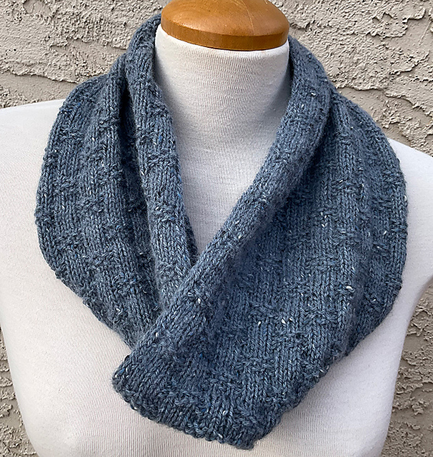 Steel Blue Cowl