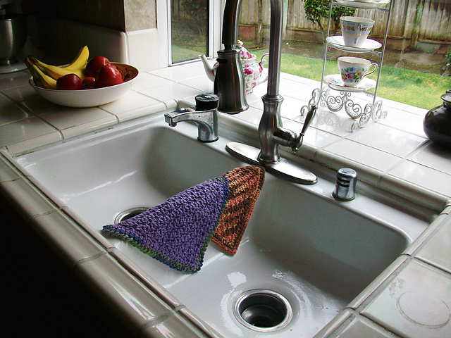 Ravelry: Corner 2 Corner Crochet Dishcloth pattern by Connie Haney
