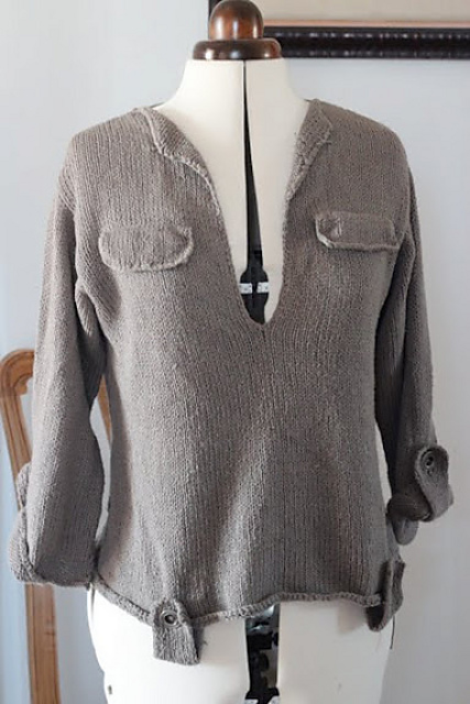 pull esprit vareuse