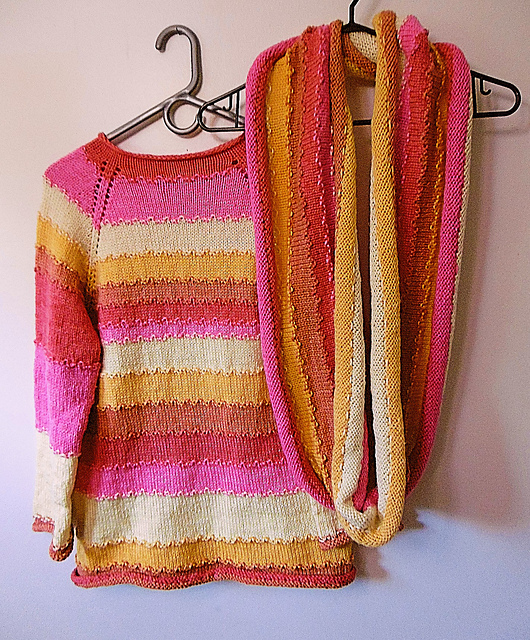 Fireball Pullover and Cowl