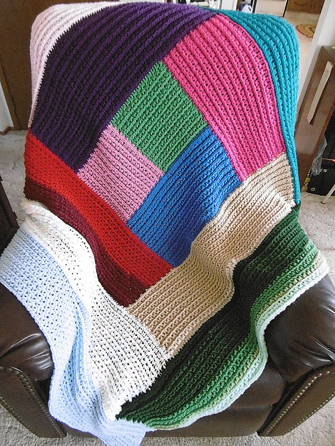 Log Cabin Stashbuster Blanket