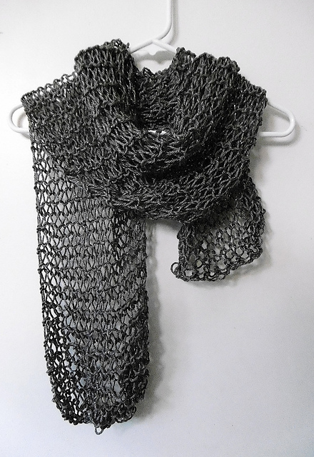 Easiest Lace Scarf Ever