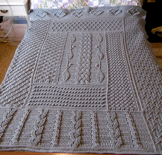 Celtic Log Cabin Blanket