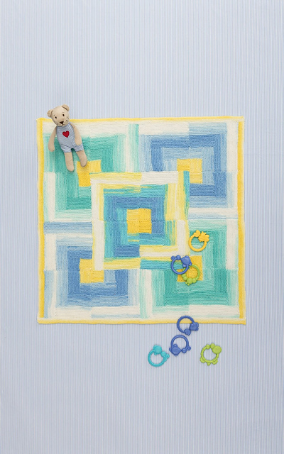 Baby Log Cabin Afghan