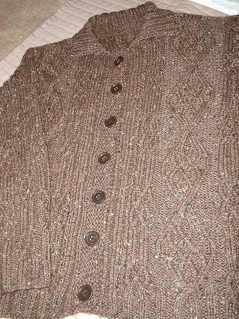 #10 Winter Pleasures: Belted Cardigan