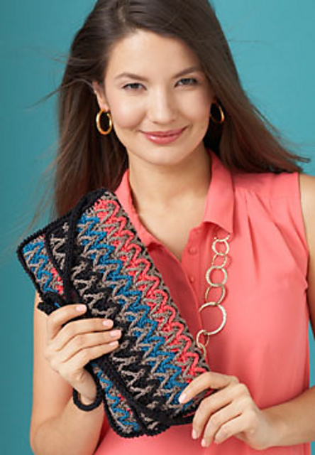 Bargello Stripes Purse