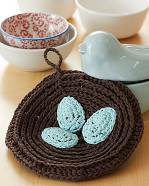 Robin's Egg Dishcloth