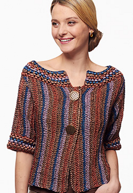 Funky Stripes Cardigan