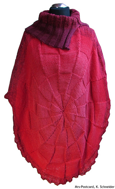 Poncho "Round-about"