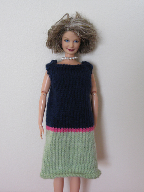 Three Colour Shift Dress