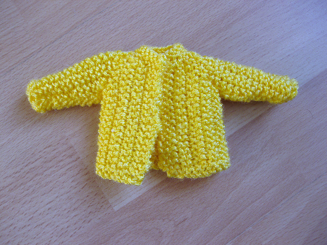 The Chunky Jacket in Yellow