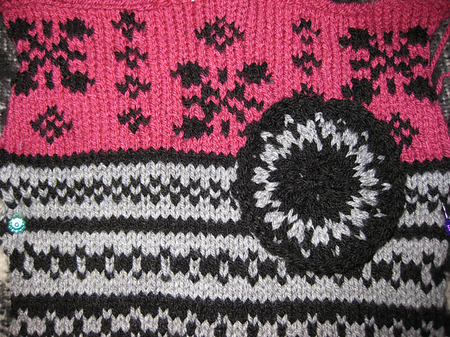 Fair Isle and Flower