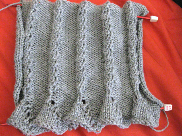 Cabled Bell Pull