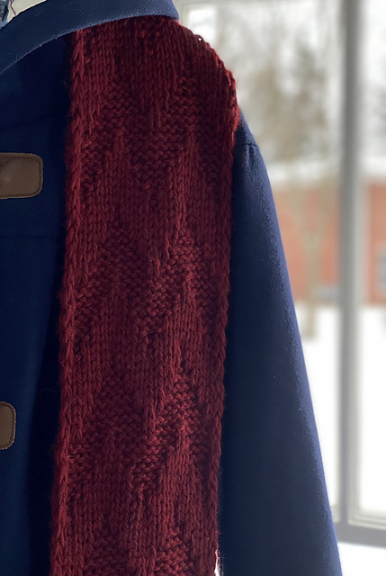 Chevron Pocket Scarf